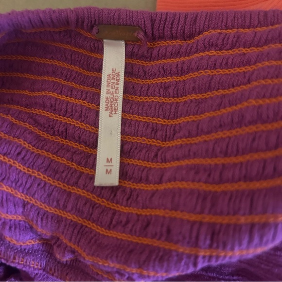 Free people embroidered Purple Maxi long Dress - Picture 7 of 7